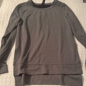 MPG Heather Gray Long Sleeve Shirt